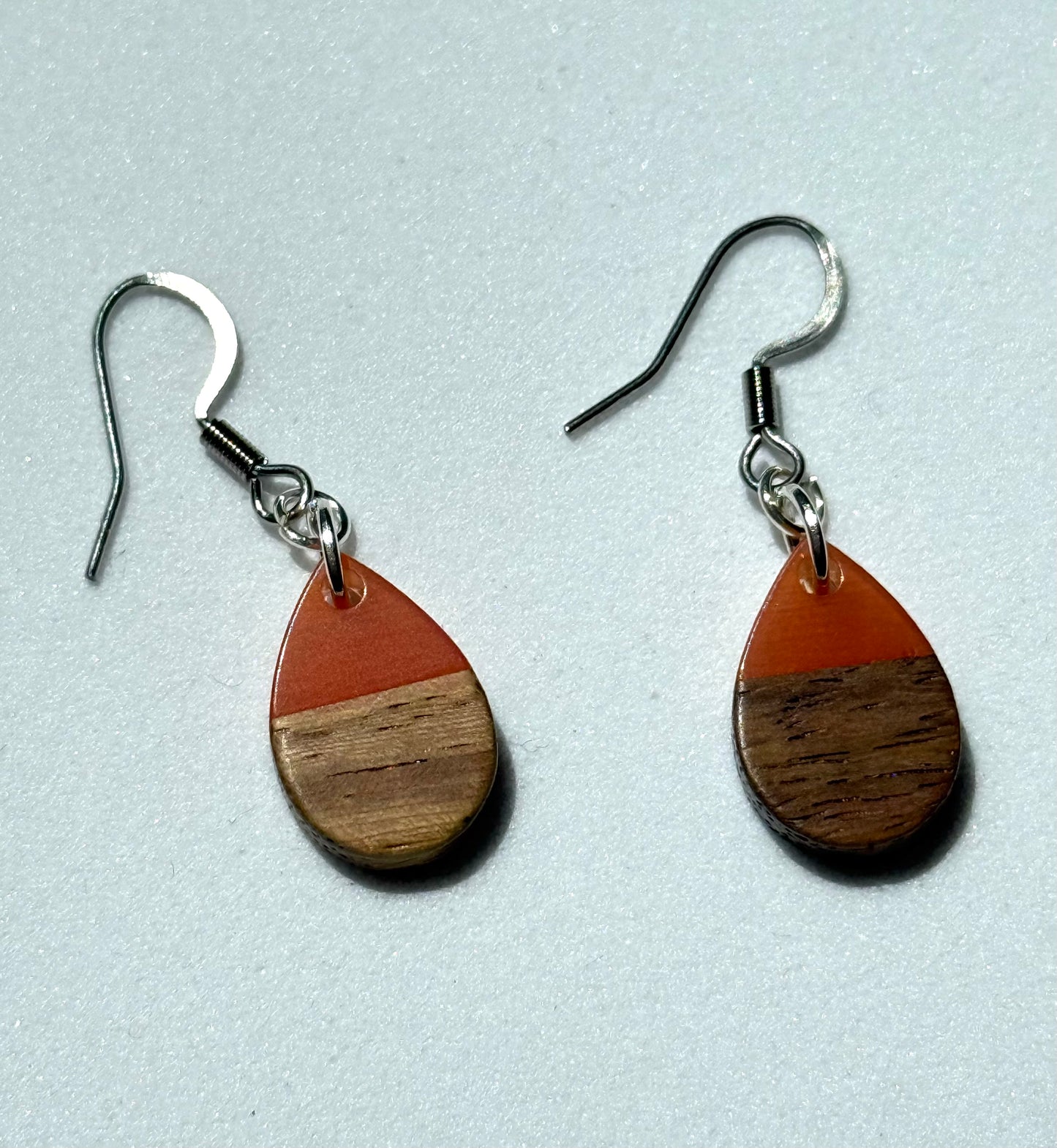 Woodland Drop Earrings Orange