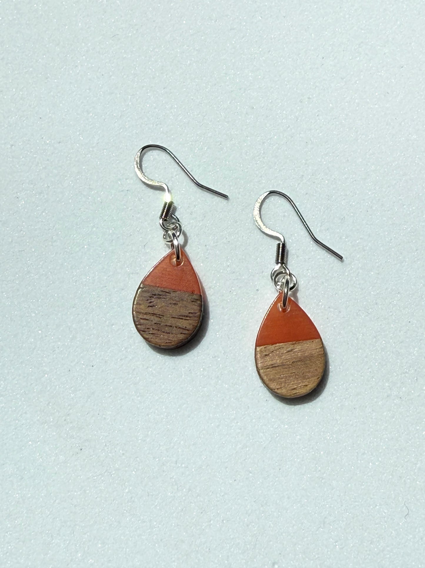 Woodland Drop Earrings Red