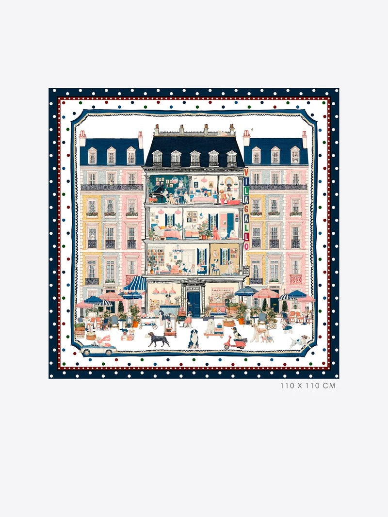 Hotel Silk Scarf