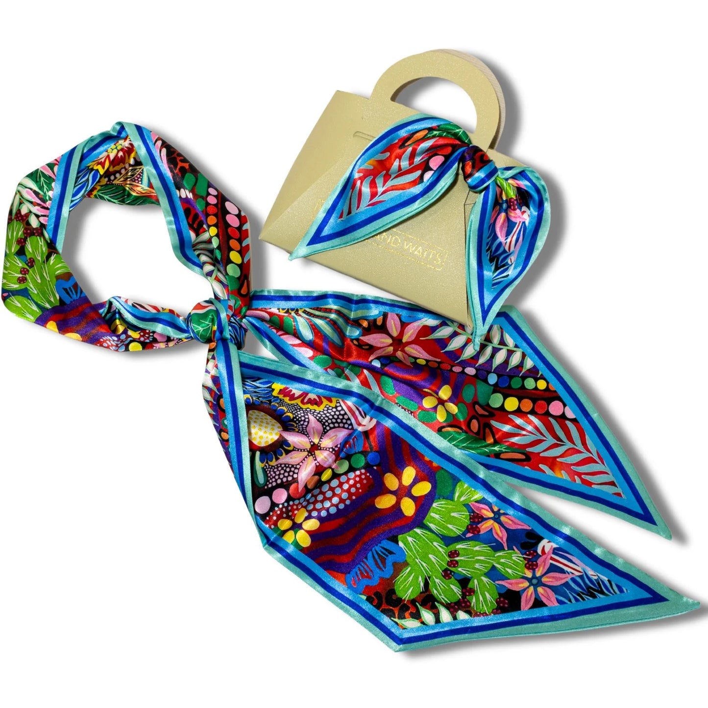 FIESTA FLORAL SCARF