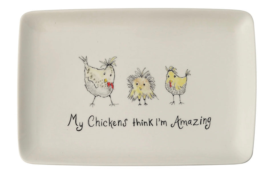 My Chickens Are Amazing Platter
