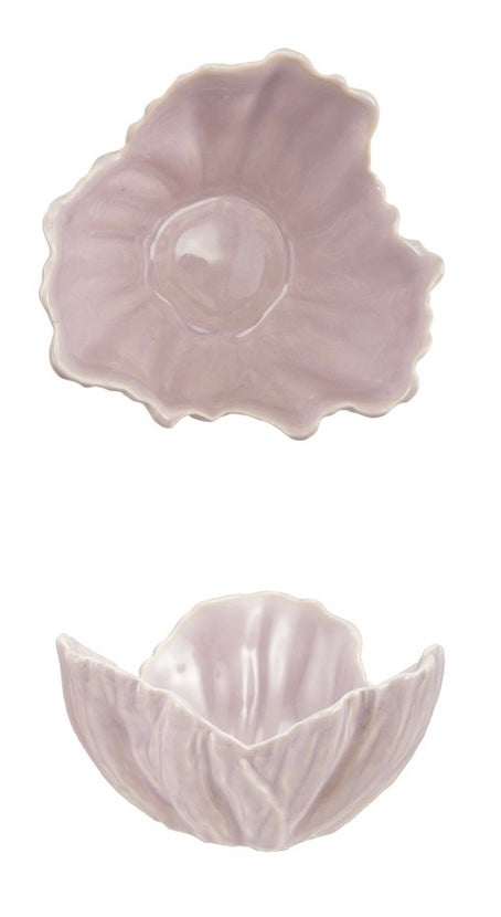 Flower Shaped Bowls Lavender