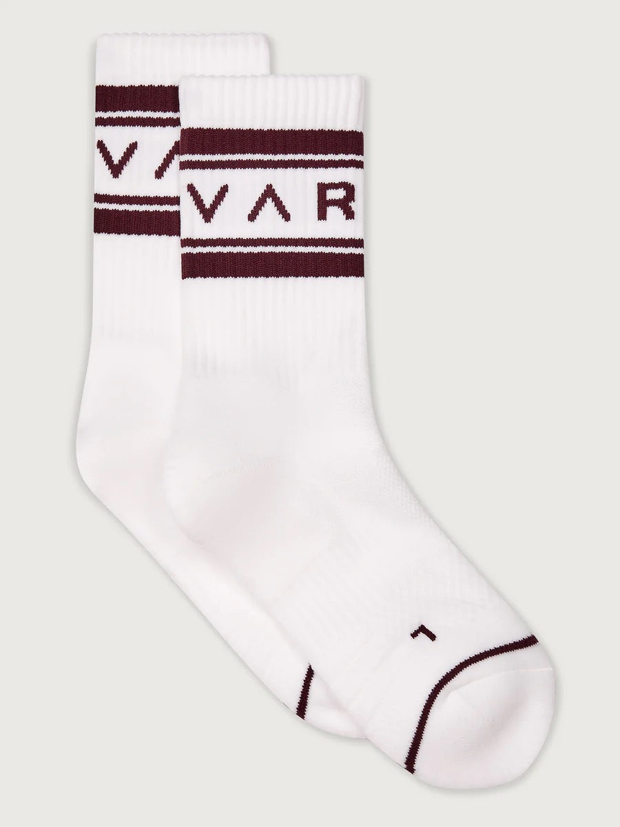 astley Active Sock white/port