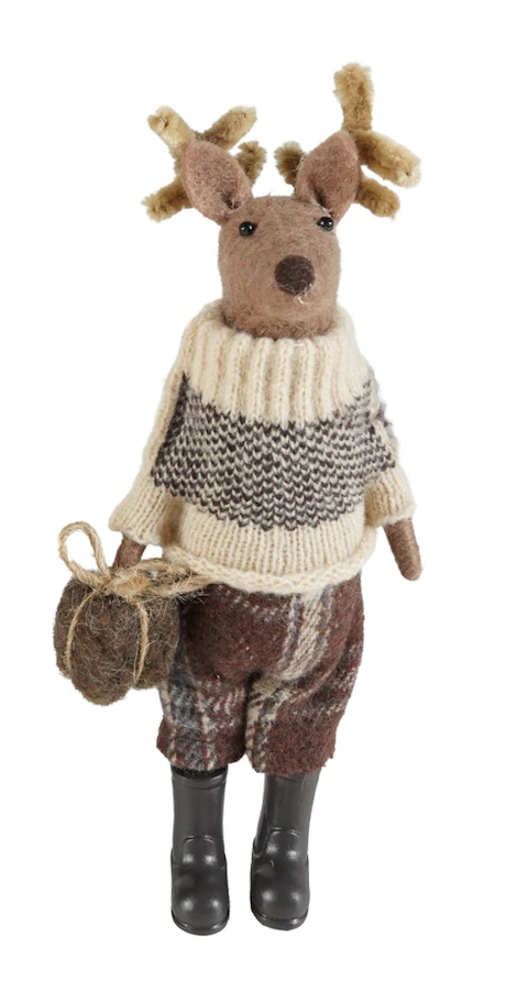 Wool Felt Deer, 2 Styles