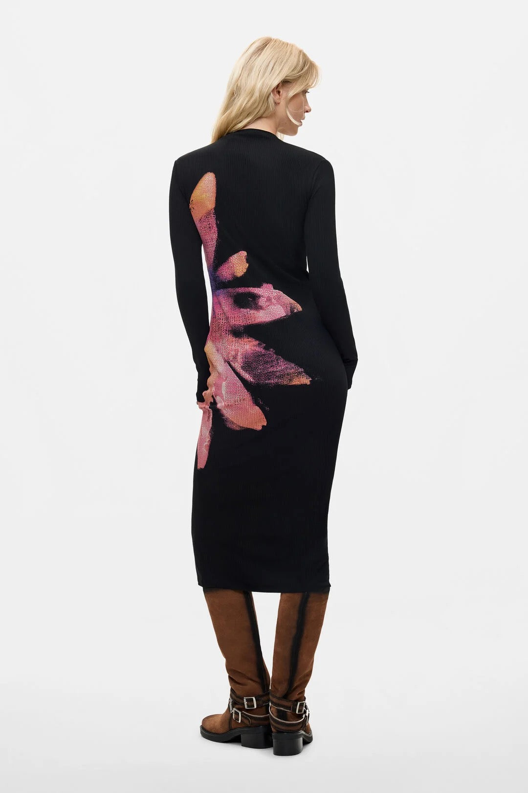 Midnight Flower Dress