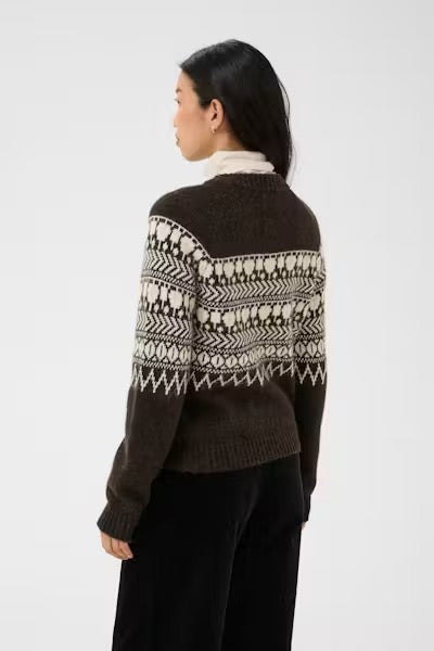 Charmaine Cardigan Chocolate