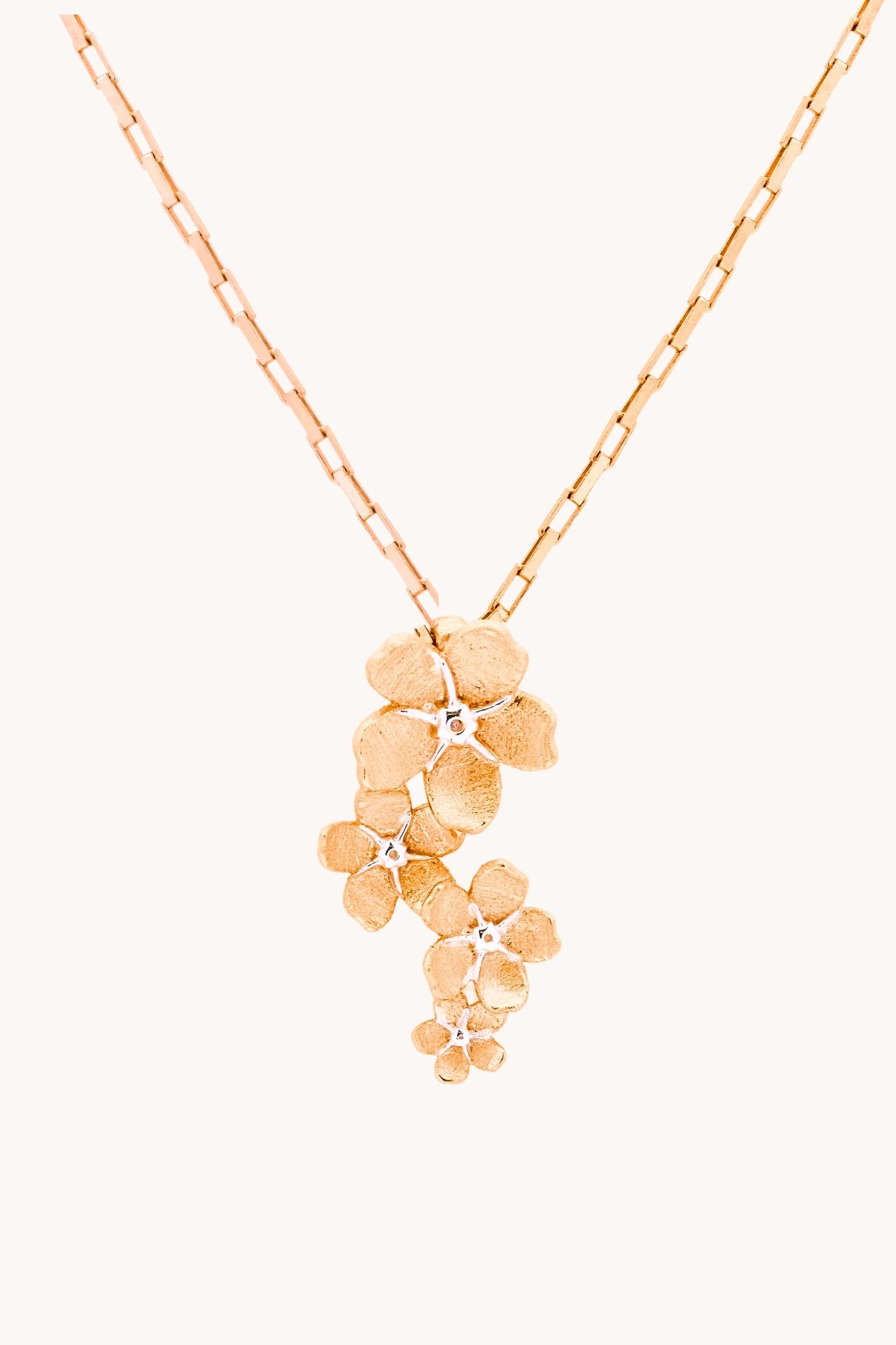 Cherry Blossom Gf Drop Necklace