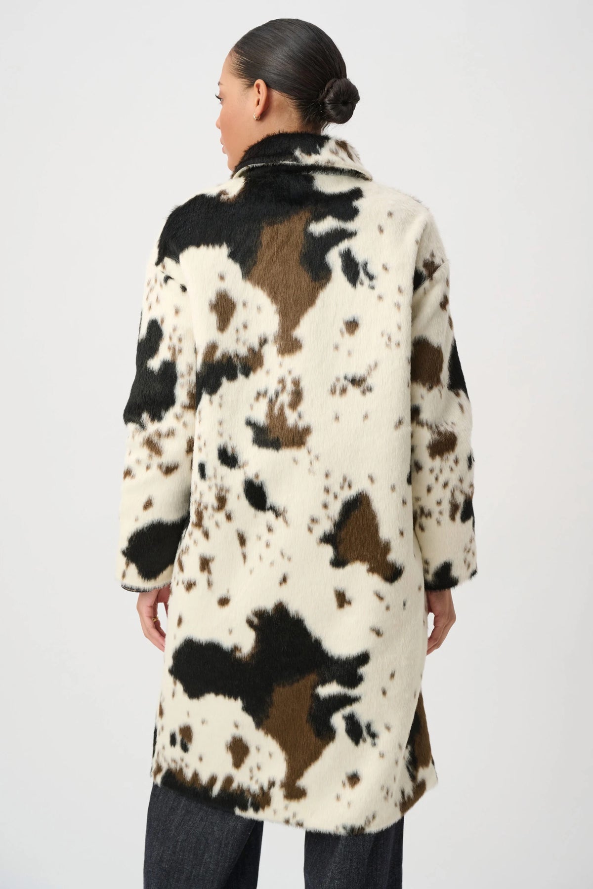 Cow Print Coat