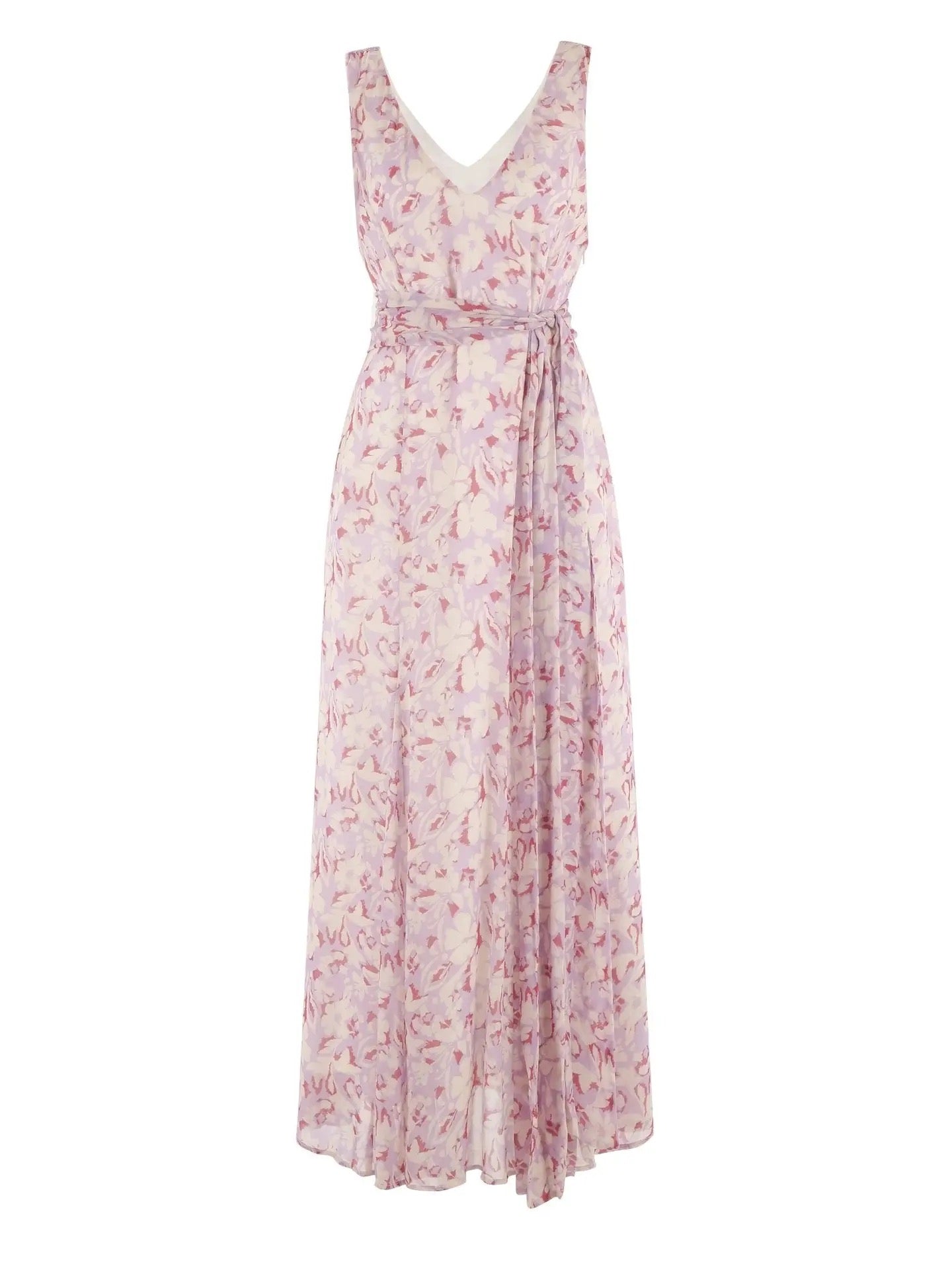 Rivi Neck Scarf Dress