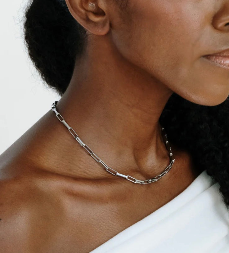 Empire Necklace Silver