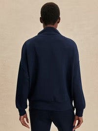 Hawley Half Zip Navy