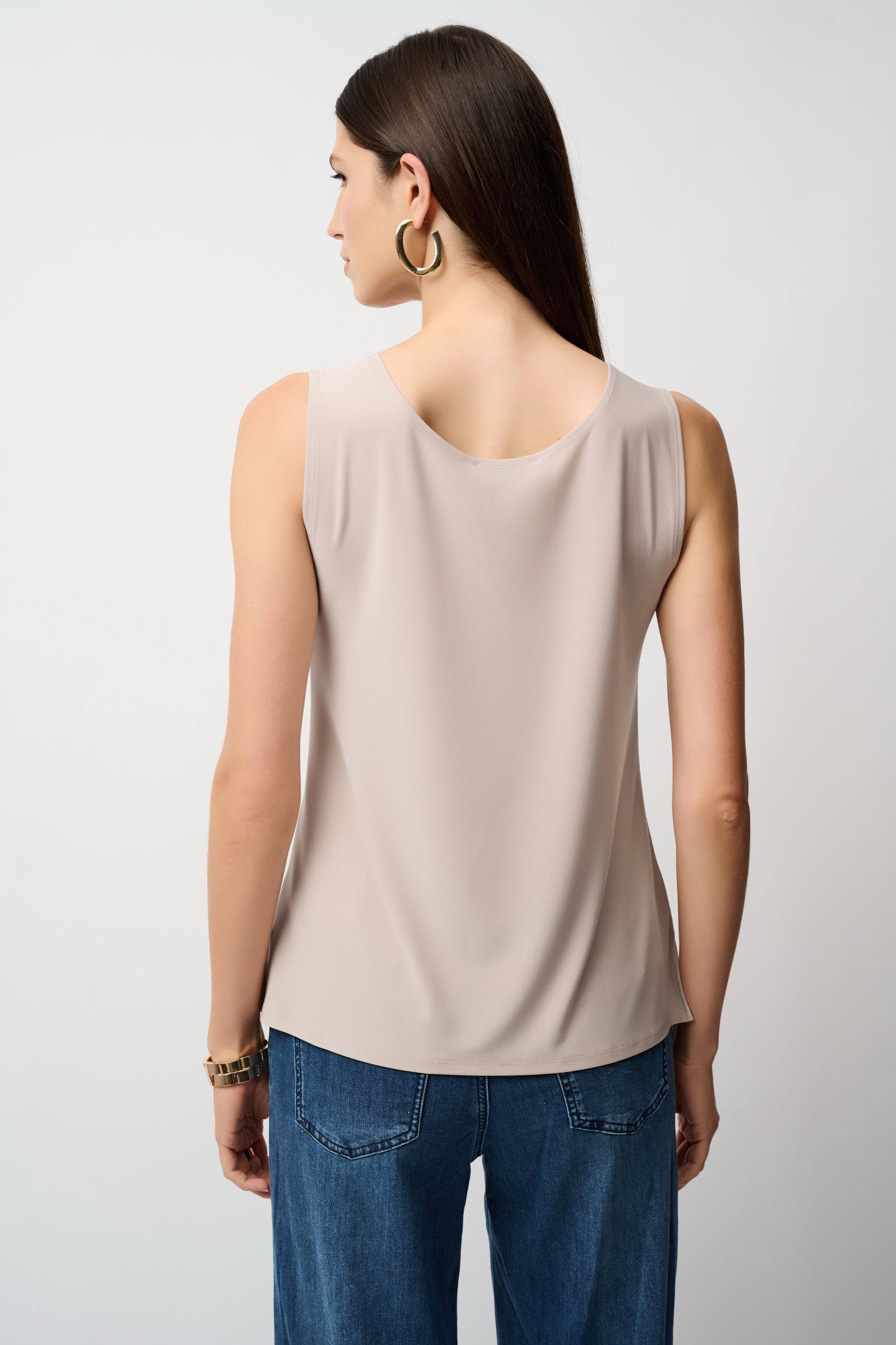 Scoop Neck Cami Moonstone