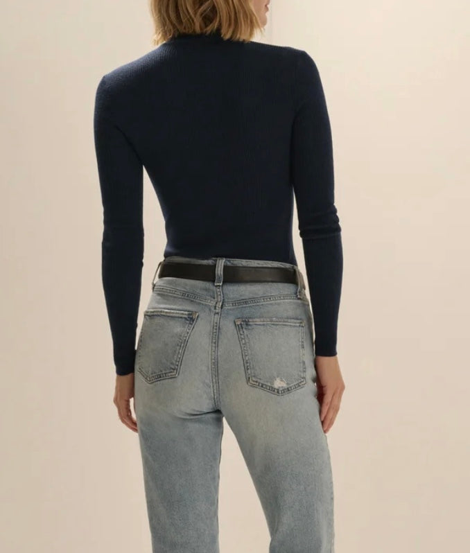 Amelia Turtleneck Navy