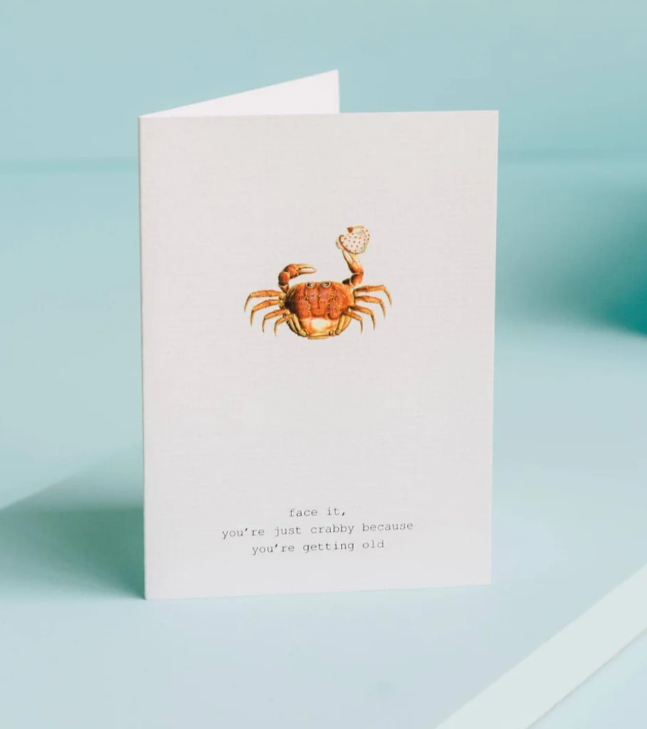 Let's Face it Birthday Card