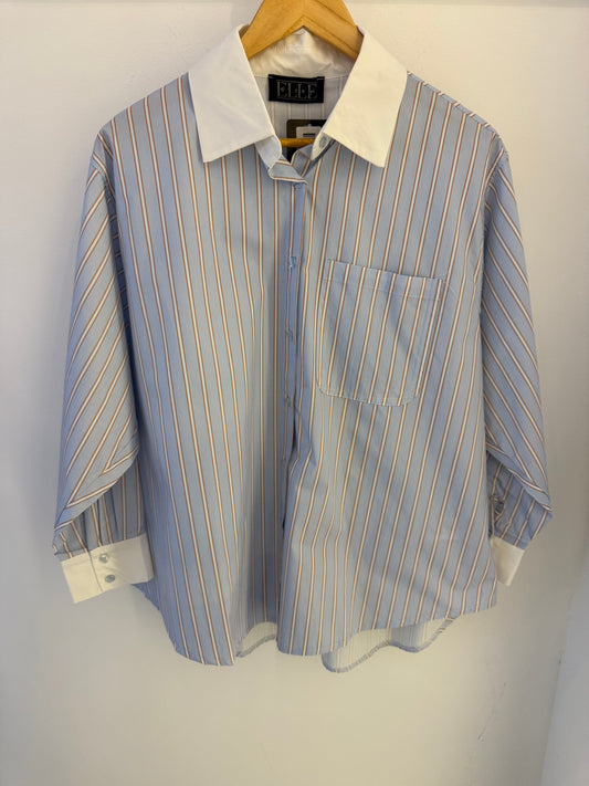 Blue/White Striped Shirt