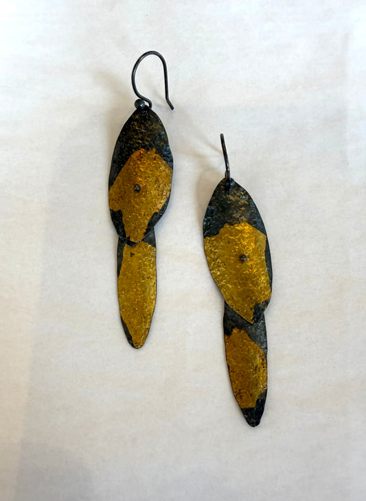 Double Drop Keum Boo Earrings