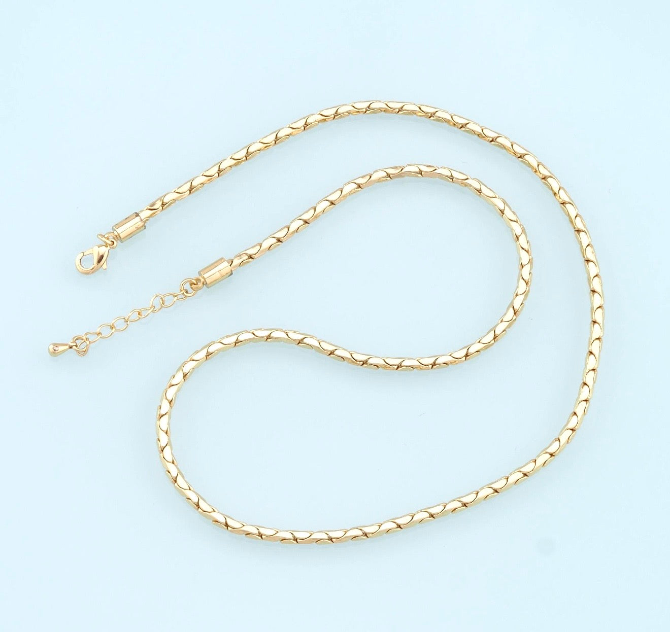 Herringbone Snake Chain Necklace