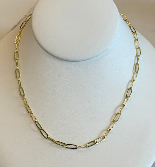 Paper Clip Necklace