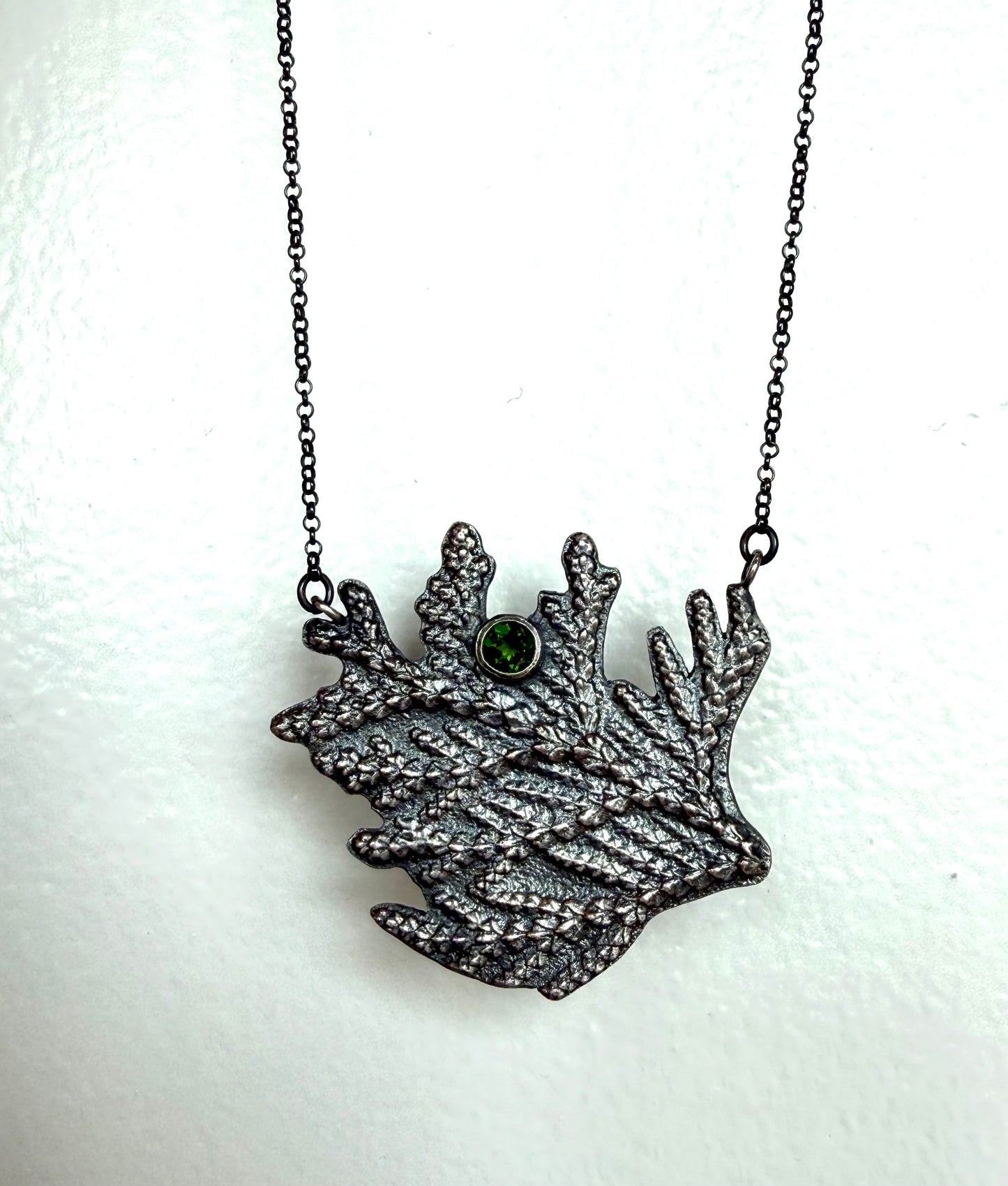 Cedar And Stone Pendant