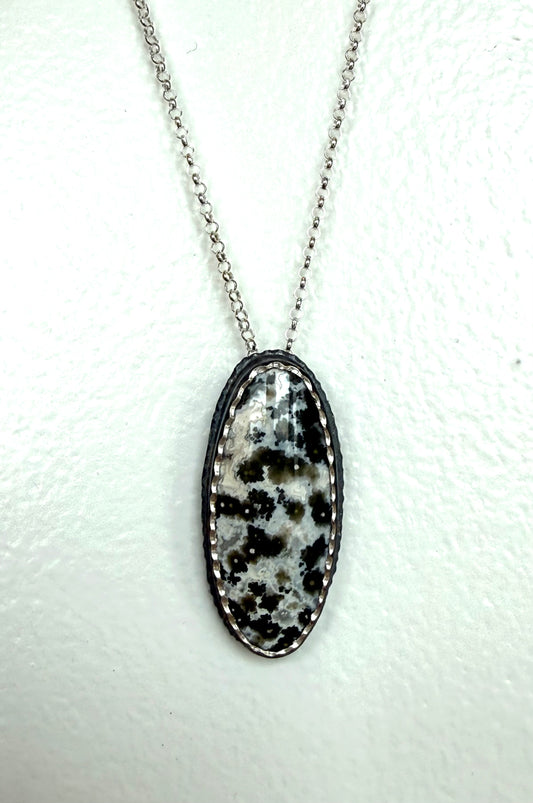 Woodland Agate Pendant