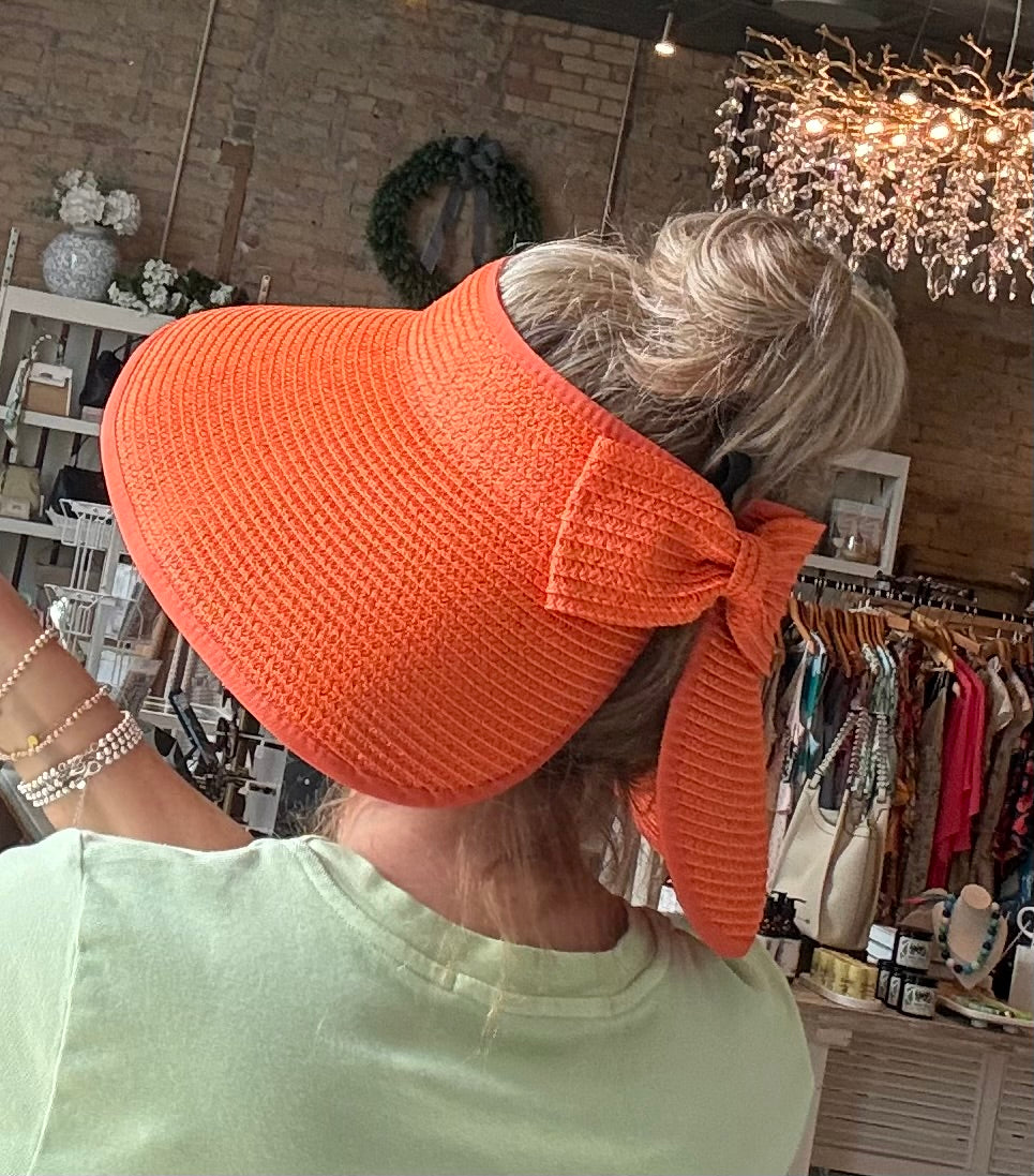 Packable Visor Orange