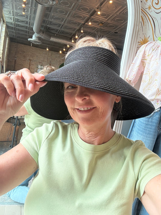 Packable Visor Black