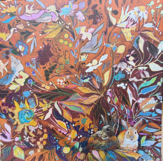 Hidden Bunnies Print