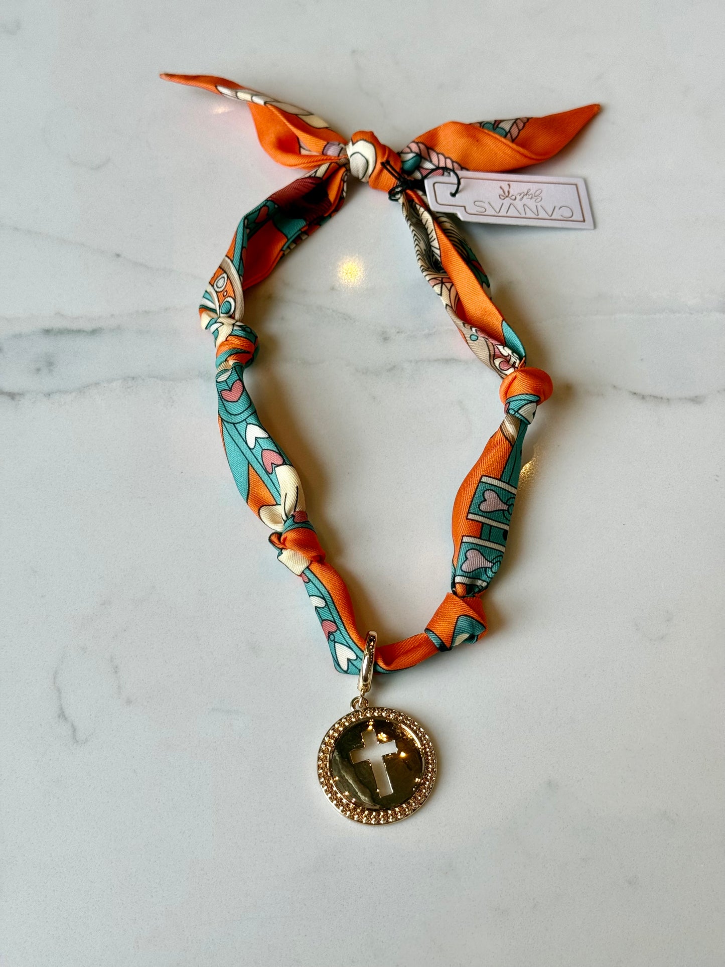 Simone Scarf Necklace