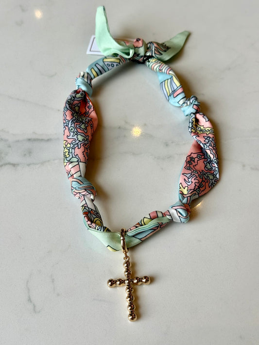Margot Scarf Necklace