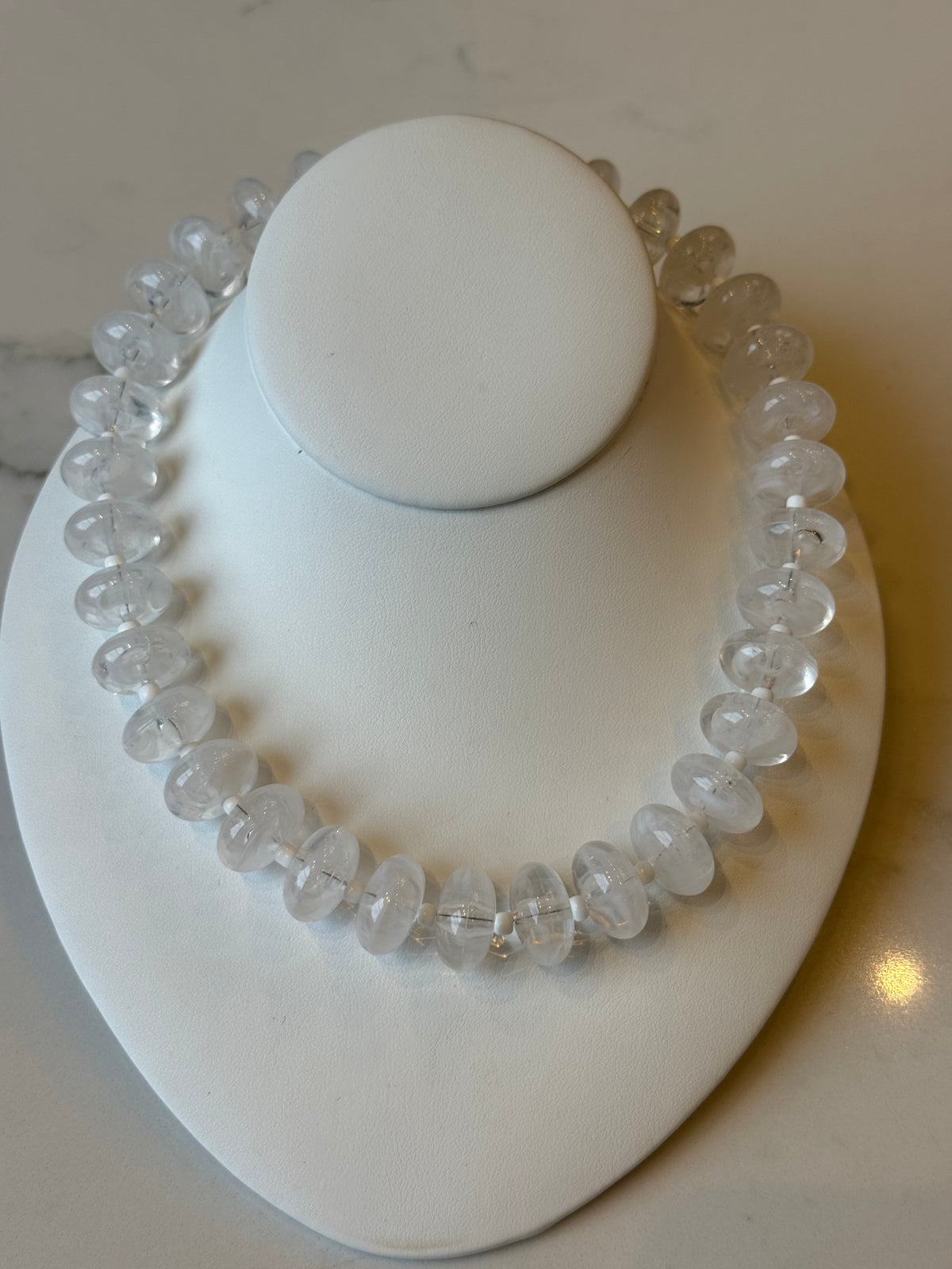 Crystal Resin Necklace