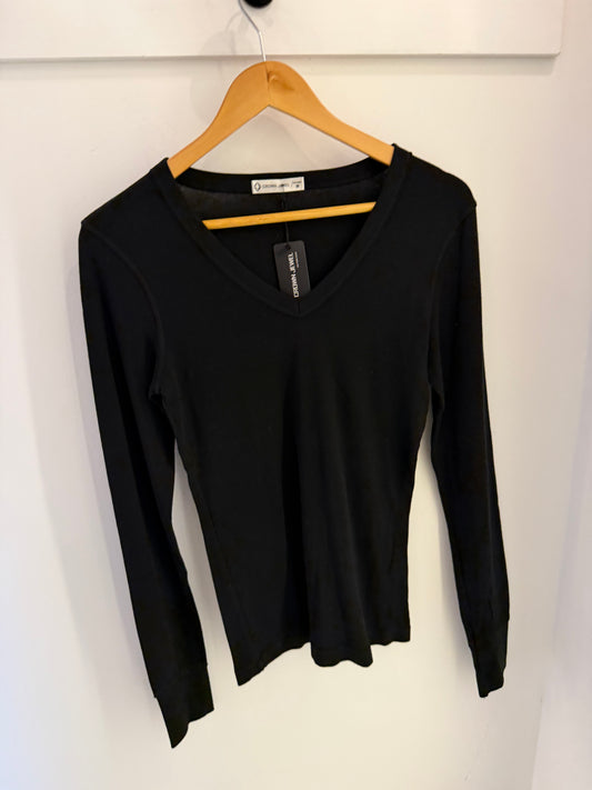 The Ava Long Sleeve Tshirt Black