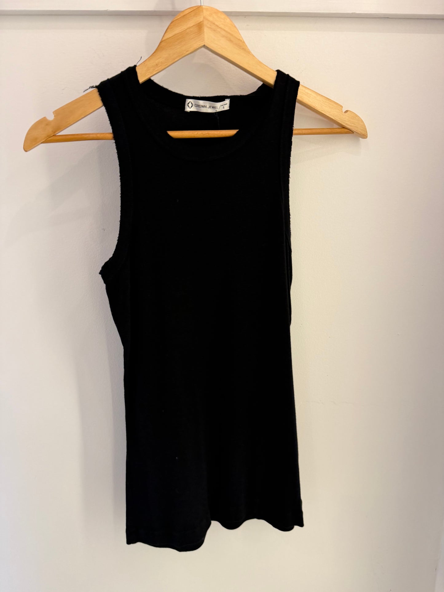 Calistoga Crew Tank Top Black