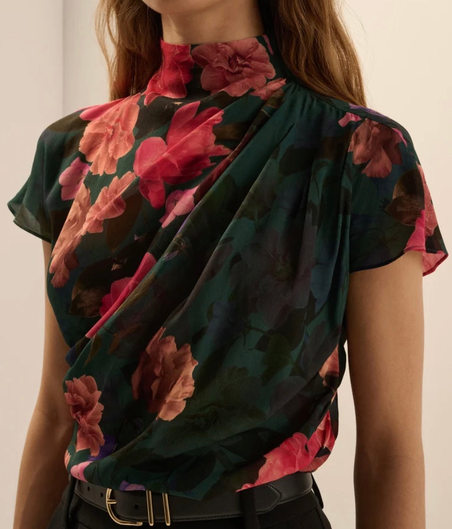 Graceful Top Gemstone Floral