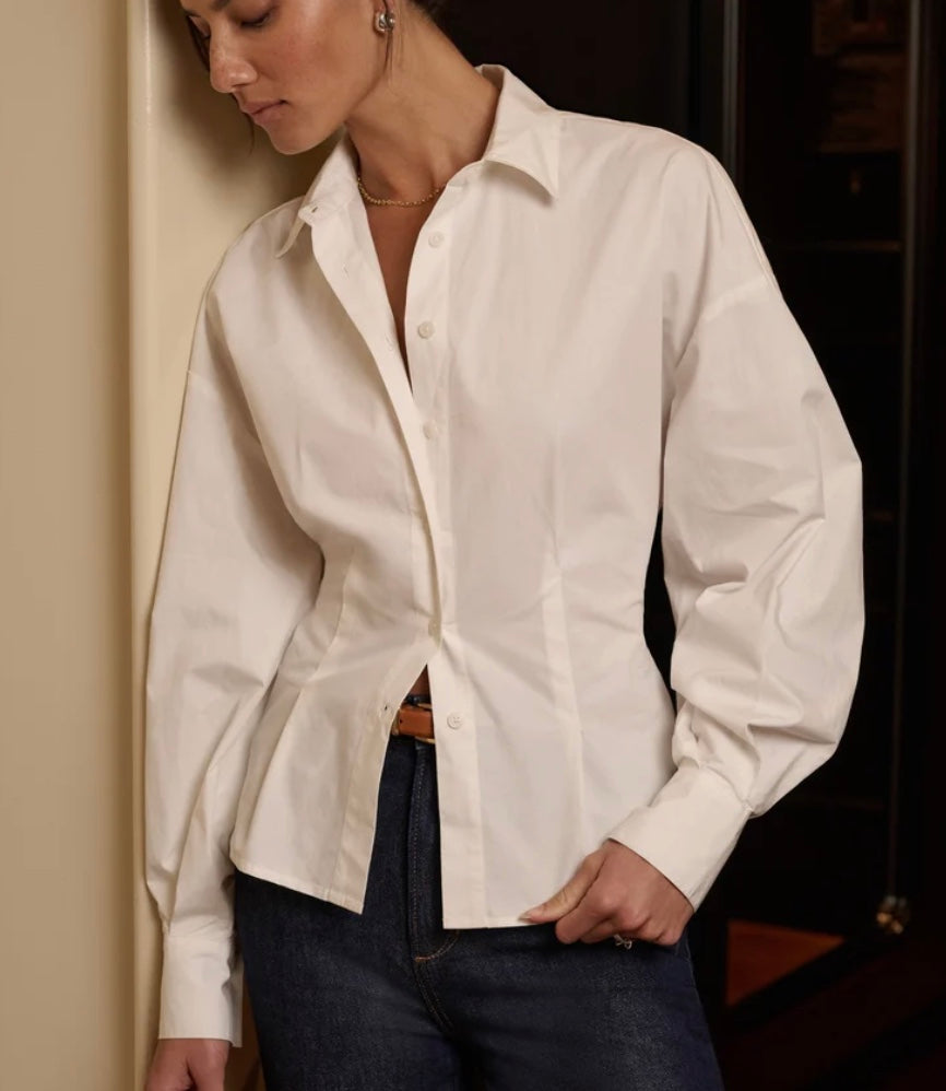 Back Story Shirt White