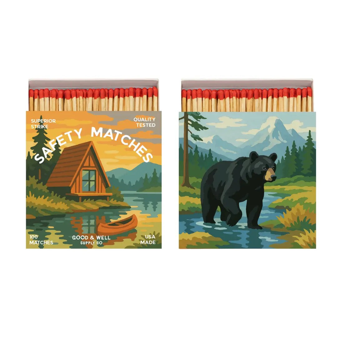 A-Frame Cabin Matches