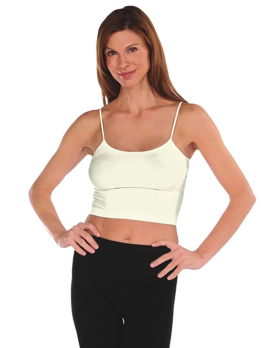 Cropped Cami Cream