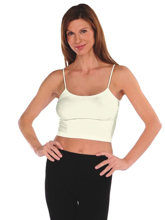 Cropped Cami Cream