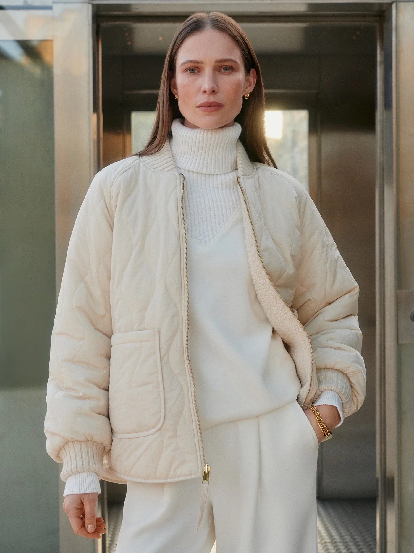 Serina Reversible Quilt Jacket