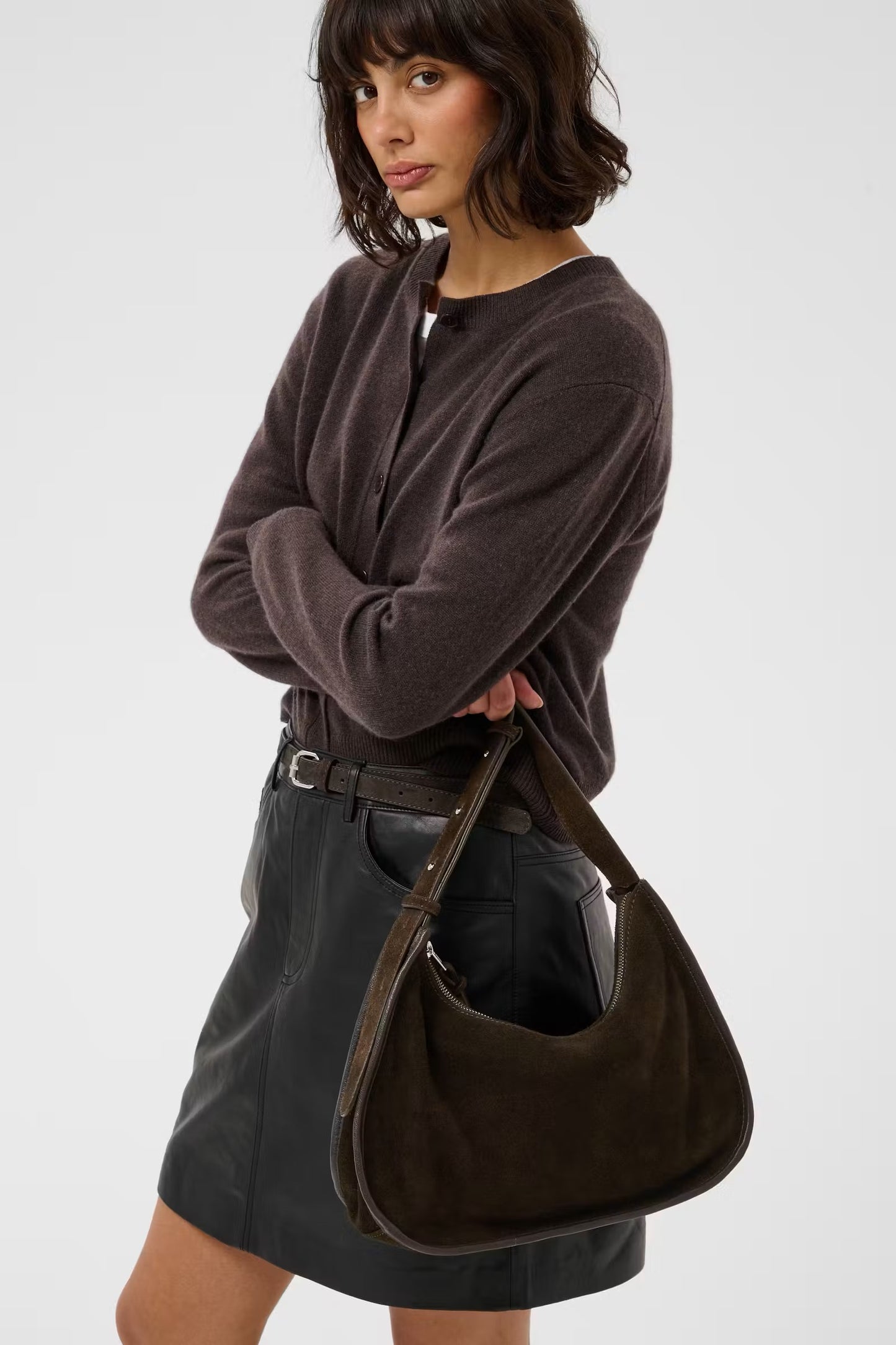 Corilia Suede Bag