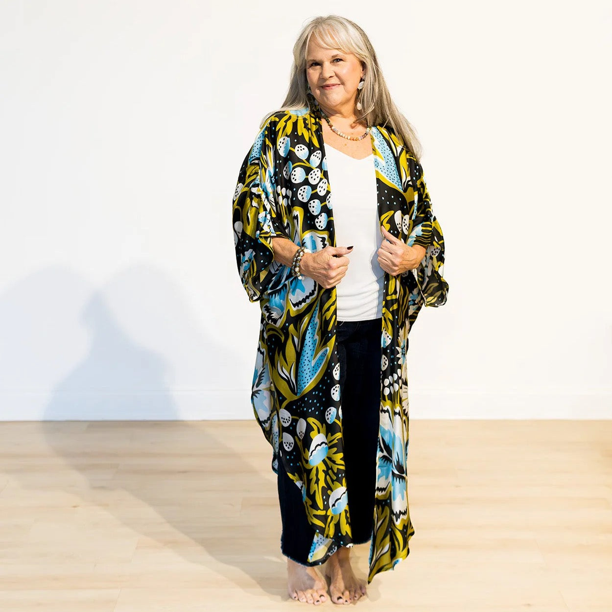 Bloomington Long Kimono