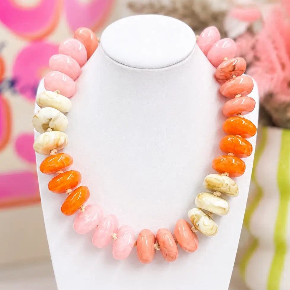 Sunkissed Beaded Necklace