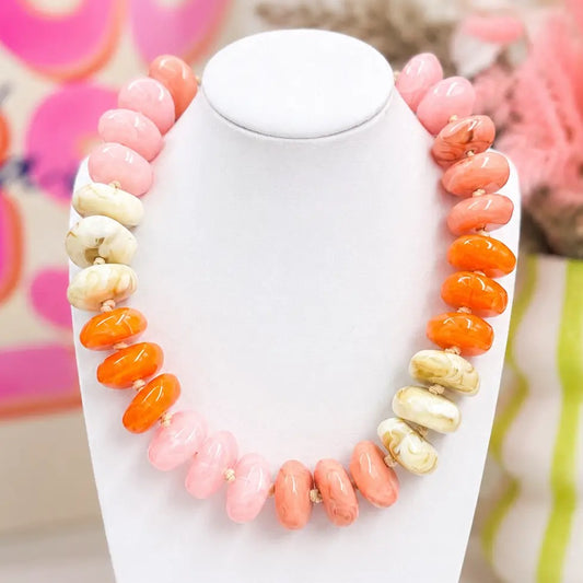 Sunkissed Beaded Necklace