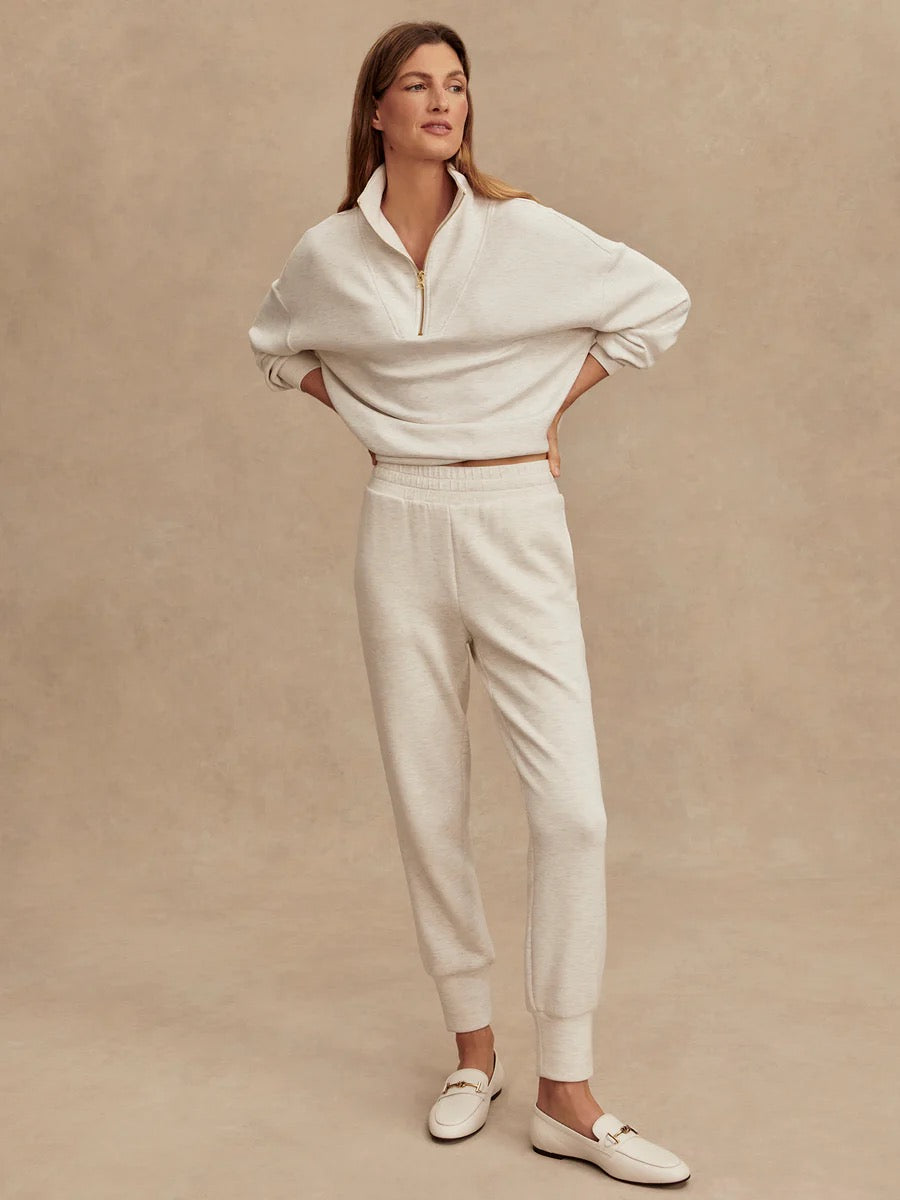 Slim Cuff Pant 27.5 Ivory Marl