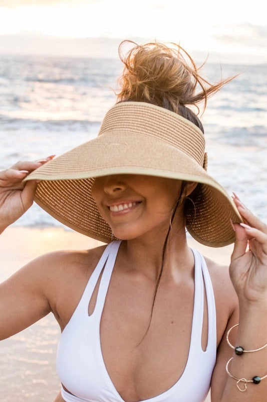 Packable Visor Tan