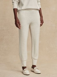 Slim Cuff Pant 25 Ivory Marle