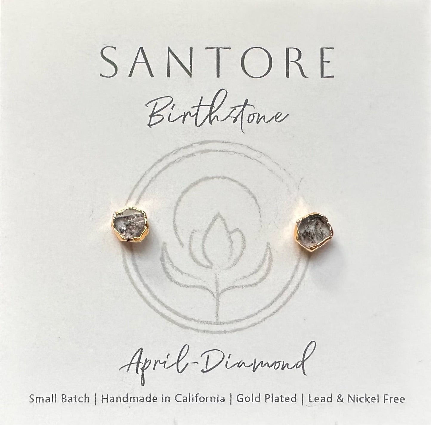 Herkimer Diamond Earrings