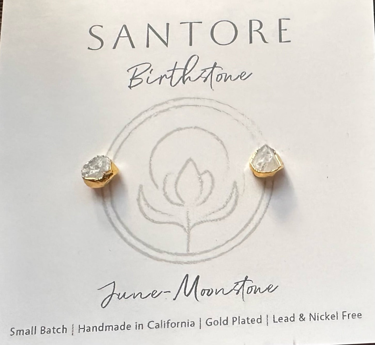 Moonstone Earrings