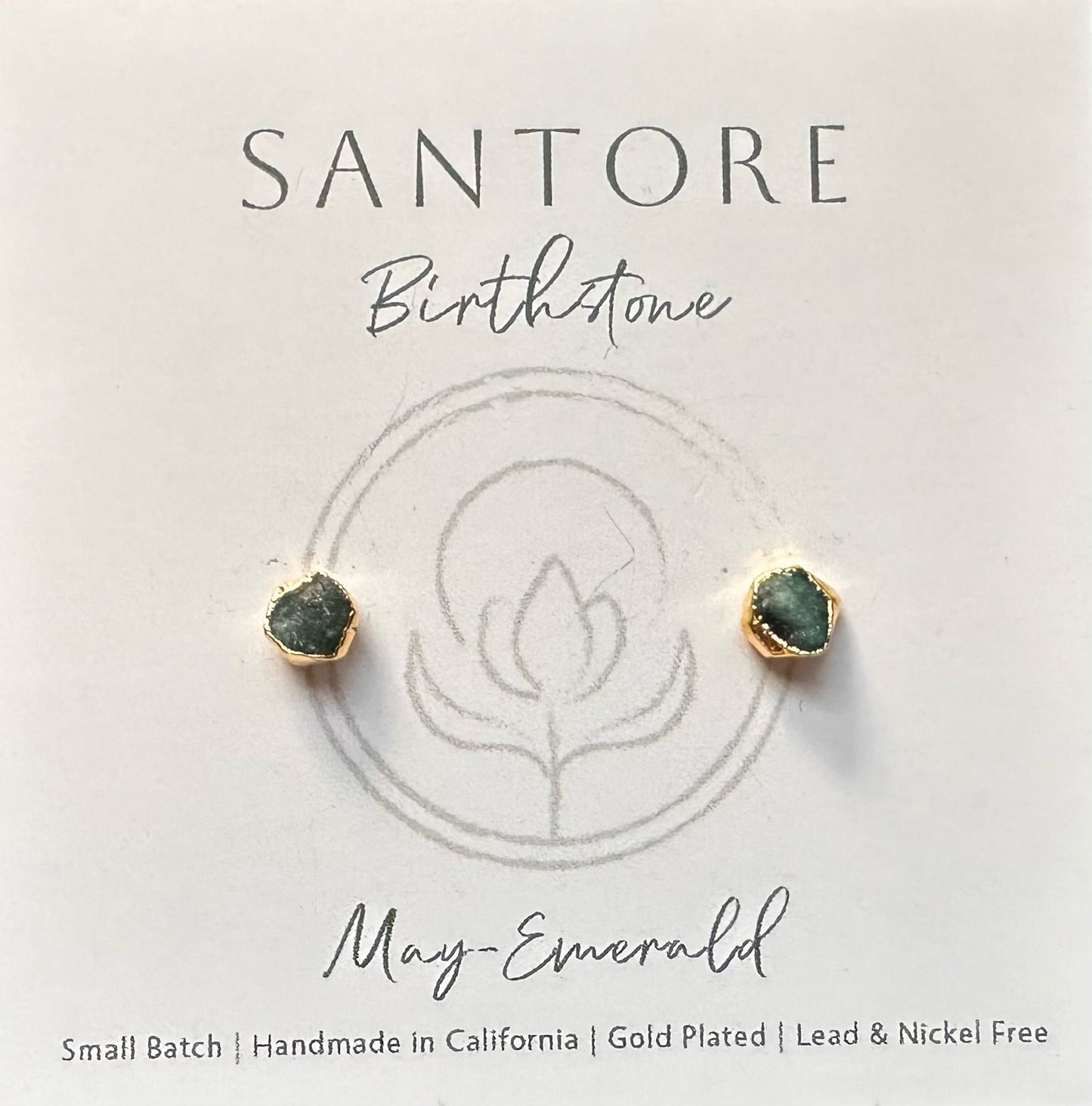 Emerald Earrings