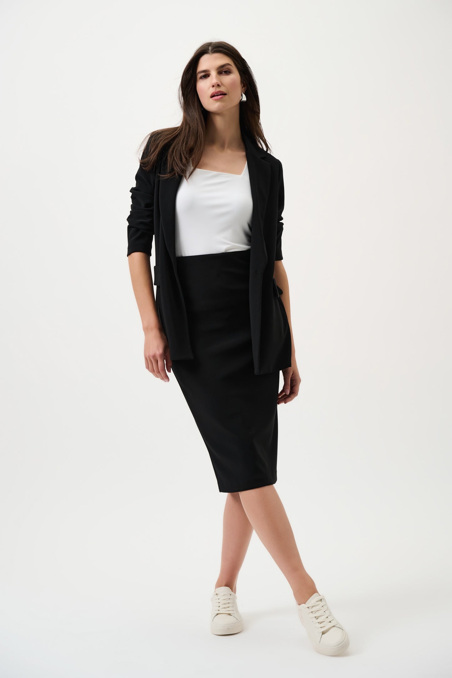 Classic Pencil Skirt, Black