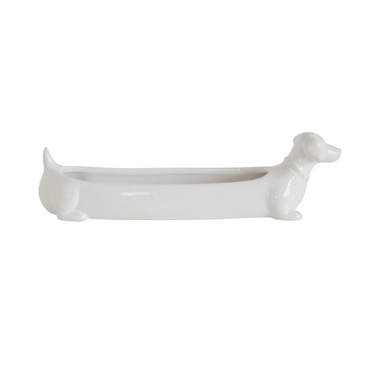 Ceramic Dachshund Dish
